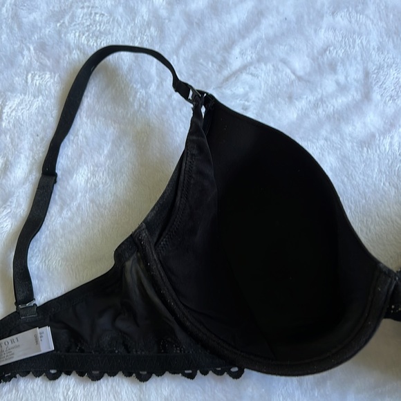 Natori Nursing Black Lace Bra 36DD GUC - Picture 3 of 6